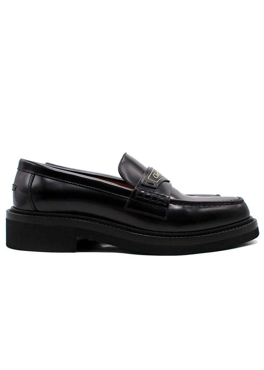 Managed by hewi Dior Black 'Boy' Leather Loafers - image 3