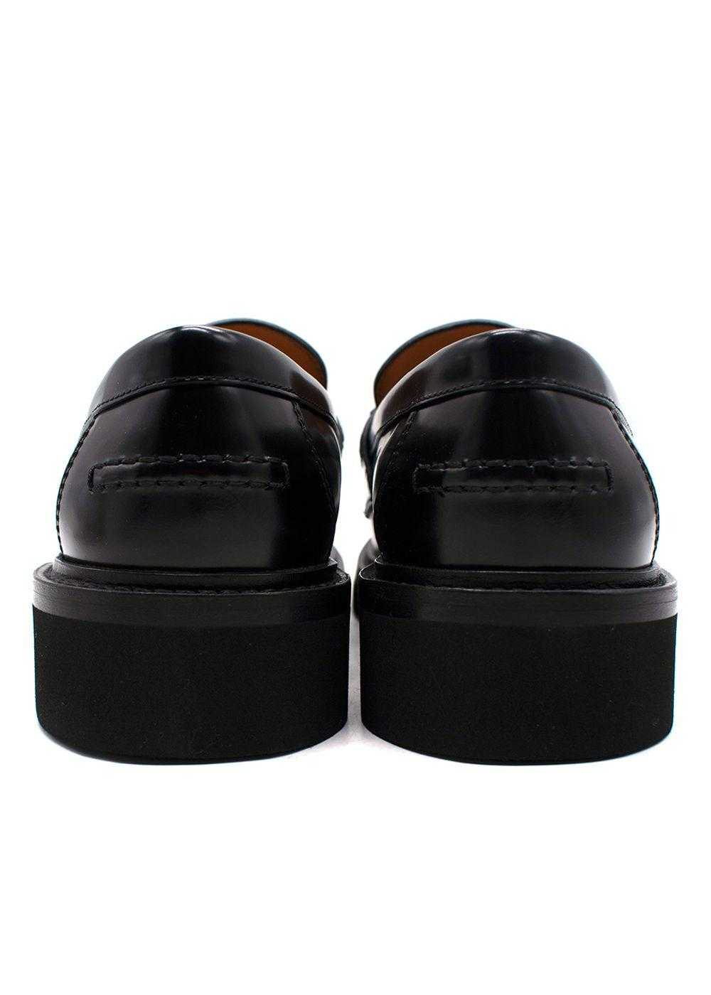 Managed by hewi Dior Black 'Boy' Leather Loafers - image 4