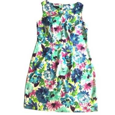 Alyx Womens Floral Sleeveless Dress Sz 8