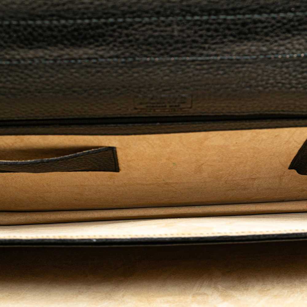 Product Details Black Calfskin Leather Anagram Bu… - image 5