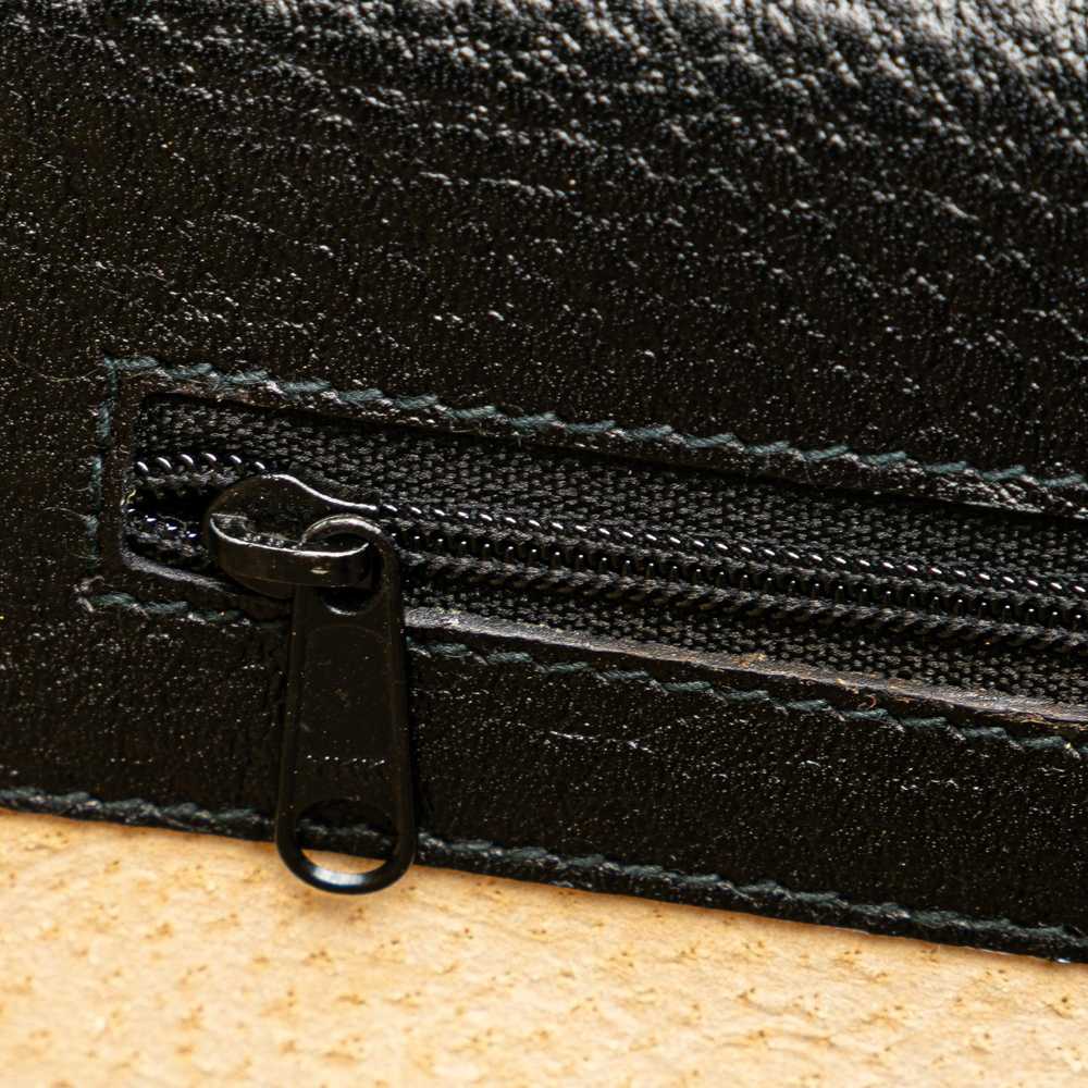 Product Details Black Calfskin Leather Anagram Bu… - image 8