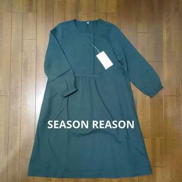 Unused SEASON REASON double button one-piece dres… - image 1