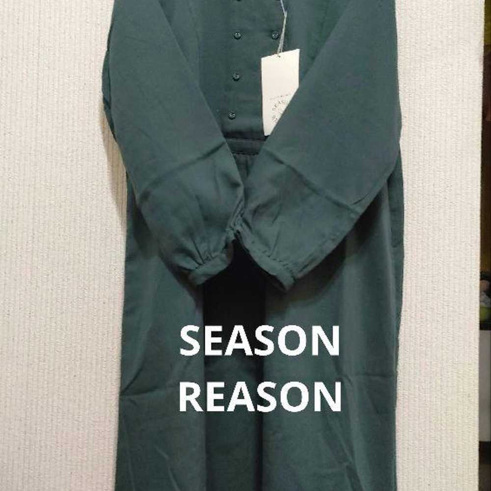 Unused SEASON REASON double button one-piece dres… - image 2