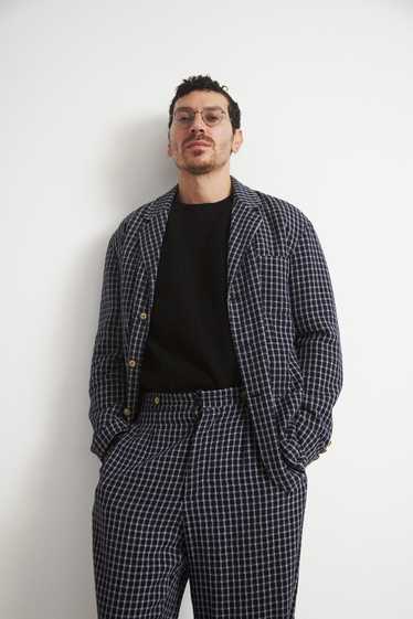 Armani Tattersall Plaid Suit