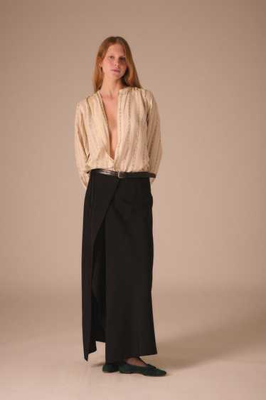 Early Ann Demeulemeester Suited Wool Skirt