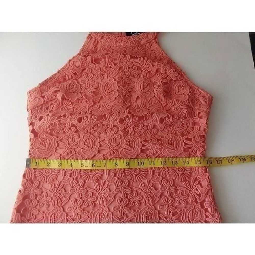 Lulu's Love Poem Mini Coral Sz L Crochet Lace - image 10