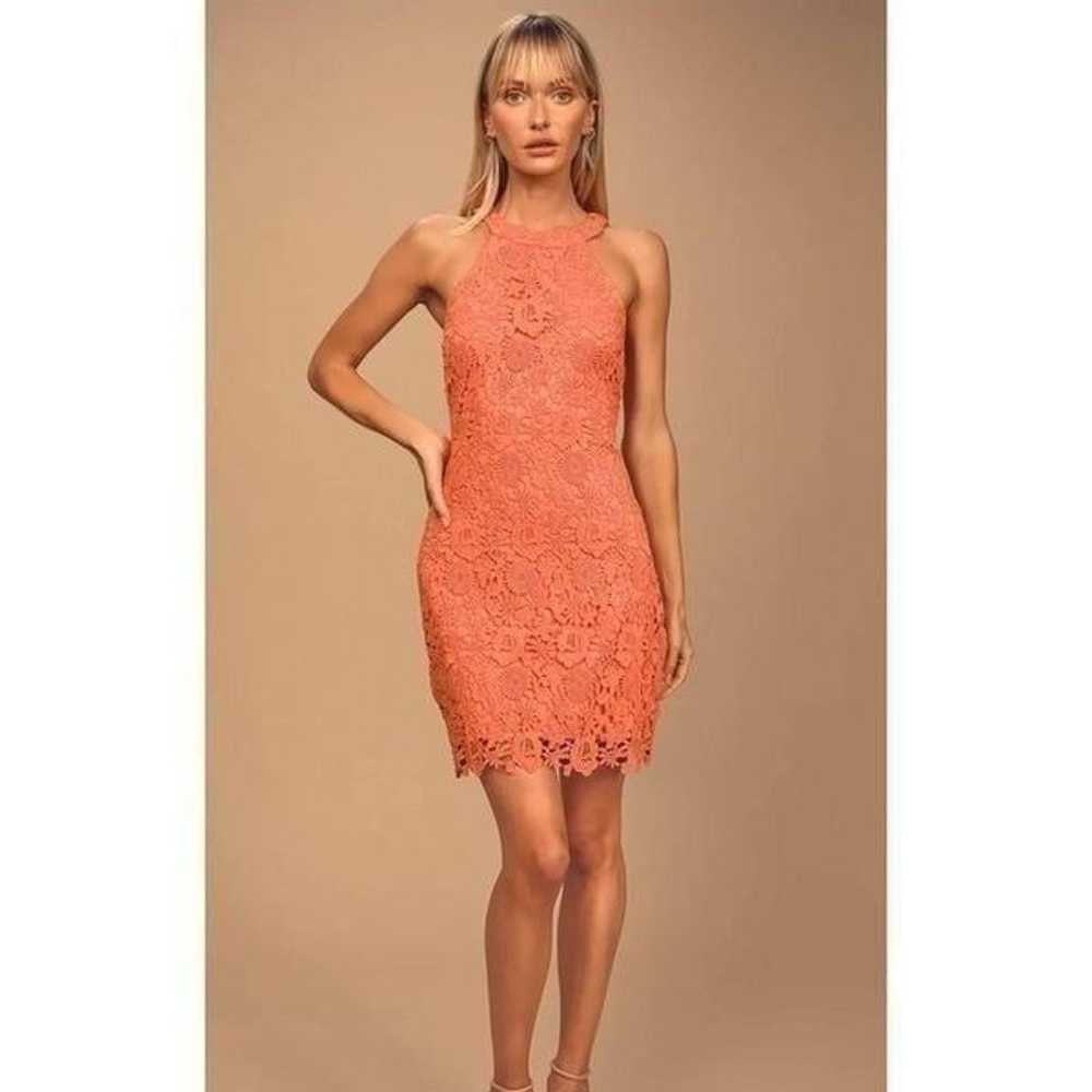 Lulu's Love Poem Mini Coral Sz L Crochet Lace - image 3