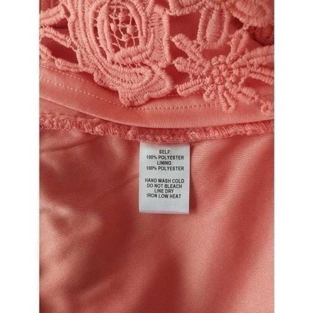 Lulu's Love Poem Mini Coral Sz L Crochet Lace - image 8