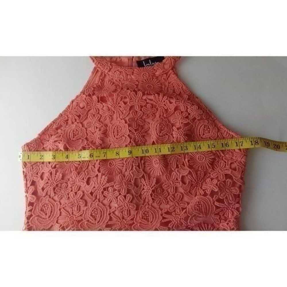 Lulu's Love Poem Mini Coral Sz L Crochet Lace - image 9