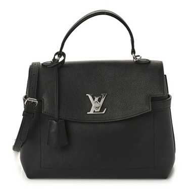 LOUIS VUITTON Calfskin Lockme Ever Black