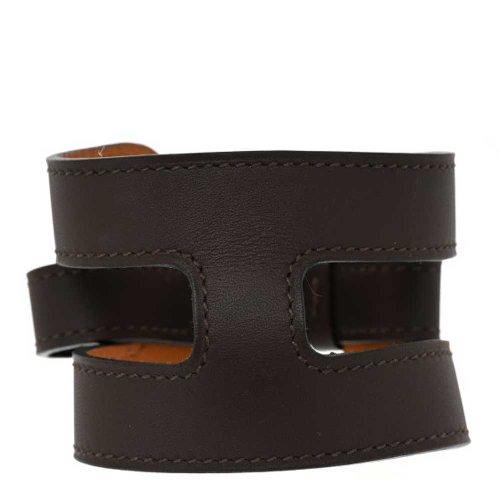 HERMES Swift Ano Cuff M Chocolate - image 1