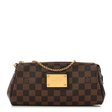 LOUIS VUITTON Damier Ebene Eva Clutch