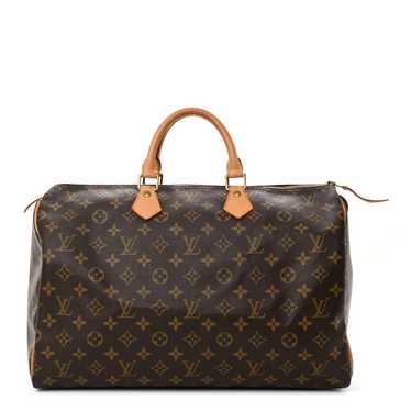 LOUIS VUITTON Monogram Speedy 40