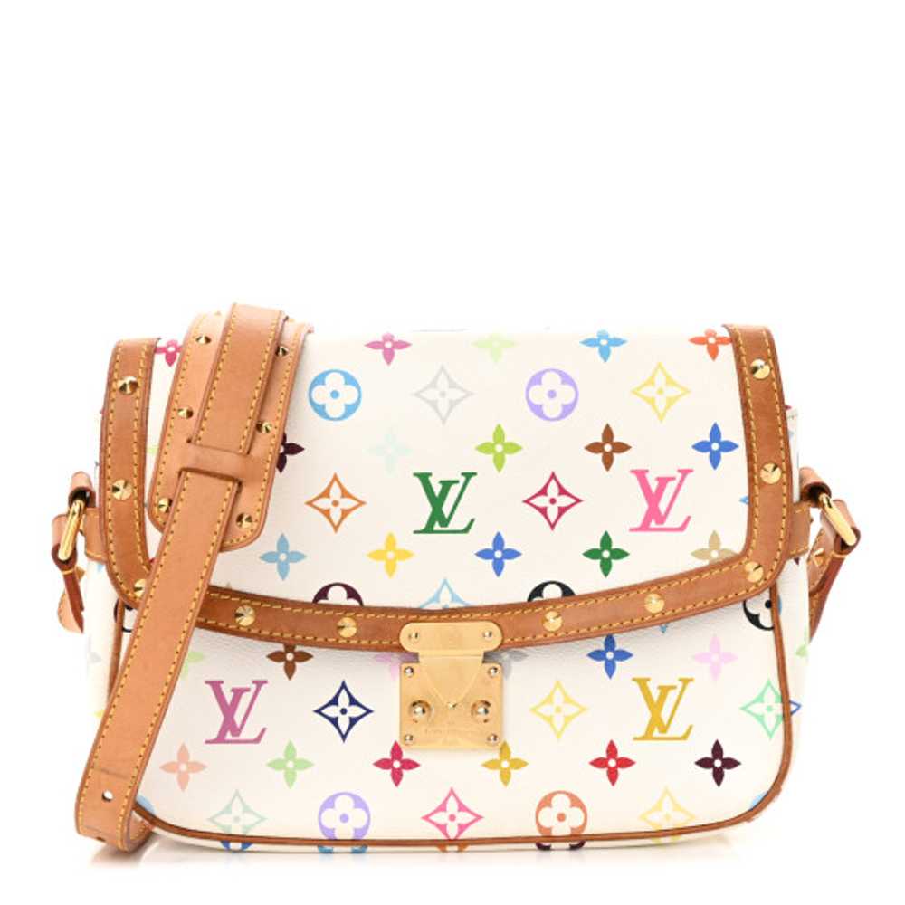 LOUIS VUITTON Monogram Multicolor Sologne White - image 1