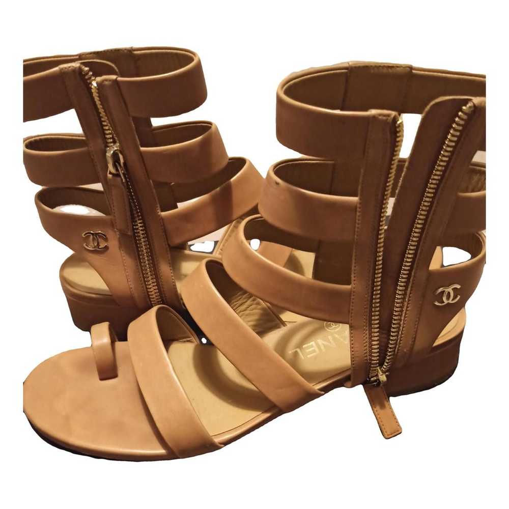 Chanel Leather sandal - image 1