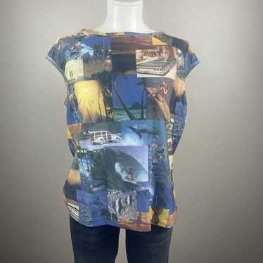 Faded Glory Womens Size XL Vintage Surfer Californ