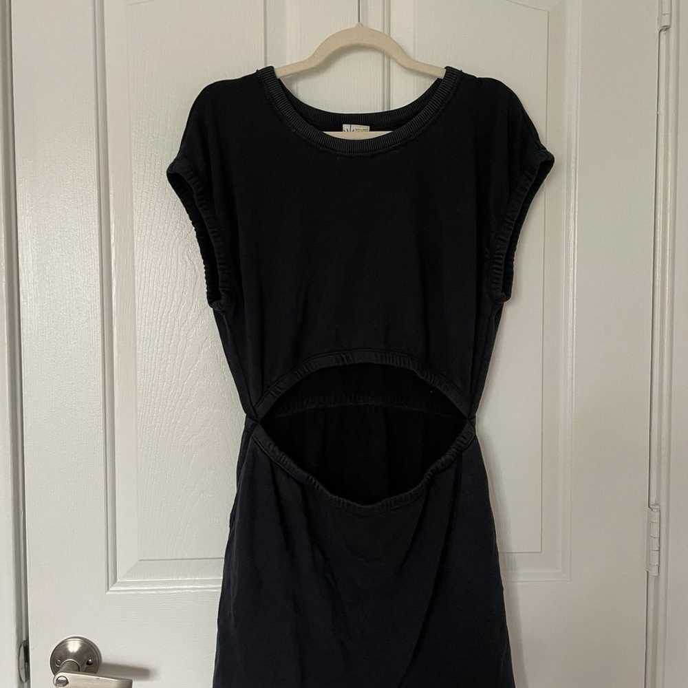 OFFLINE By Aerie Weekend Fleece Cut Out Mini Dres… - image 3