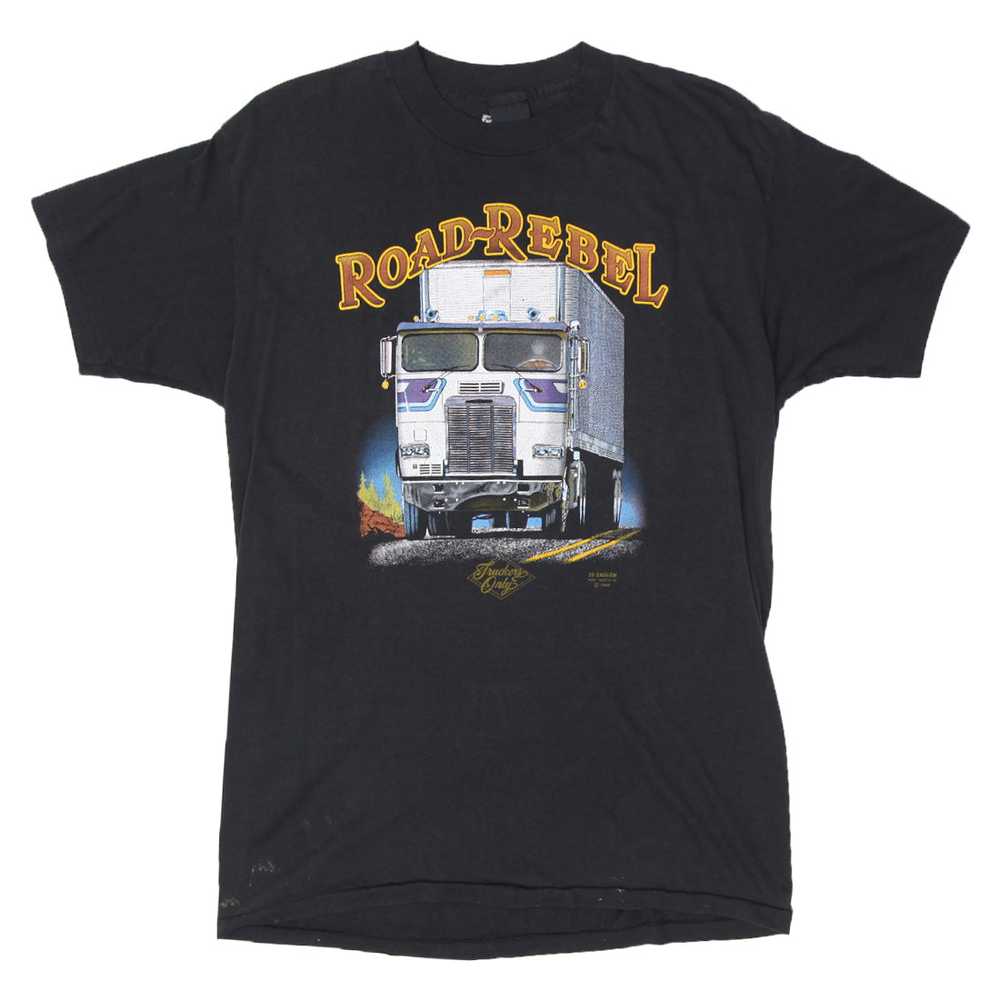 Vintage Road Rebel Truckers Only 3D Emblem Single… - image 1