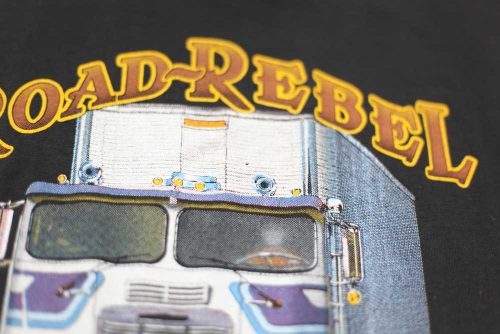 Vintage Road Rebel Truckers Only 3D Emblem Single… - image 4