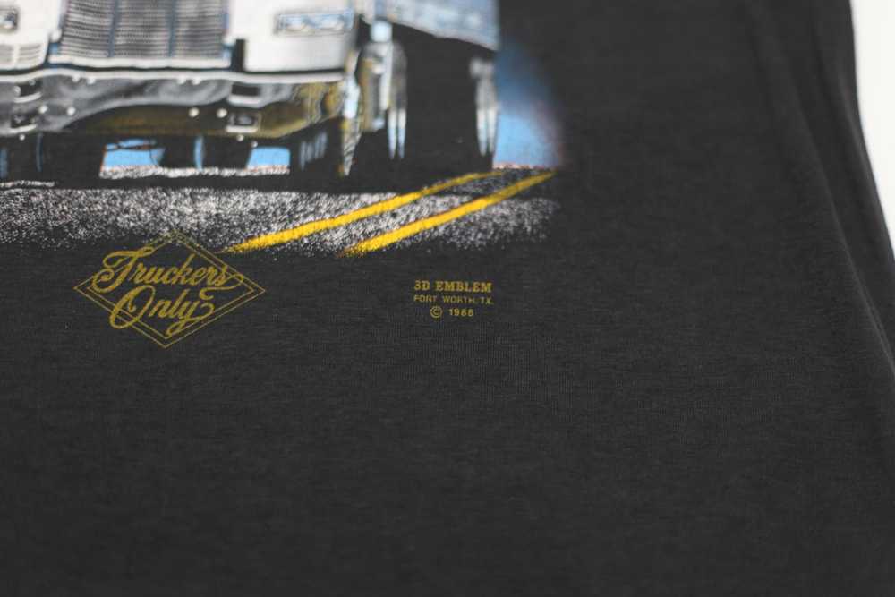 Vintage Road Rebel Truckers Only 3D Emblem Single… - image 5