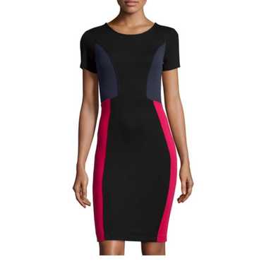 French Connection Colorblock bodycon Sheath Dress 