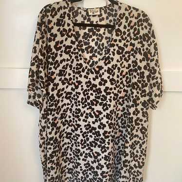 Show me your mumu cheetah dress size small euc