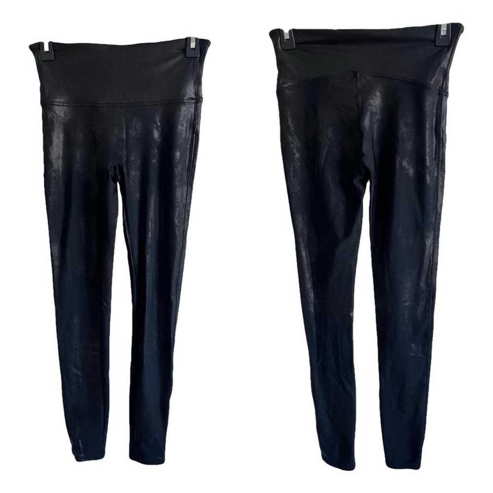 Spanx Vegan leather leggings - image 2