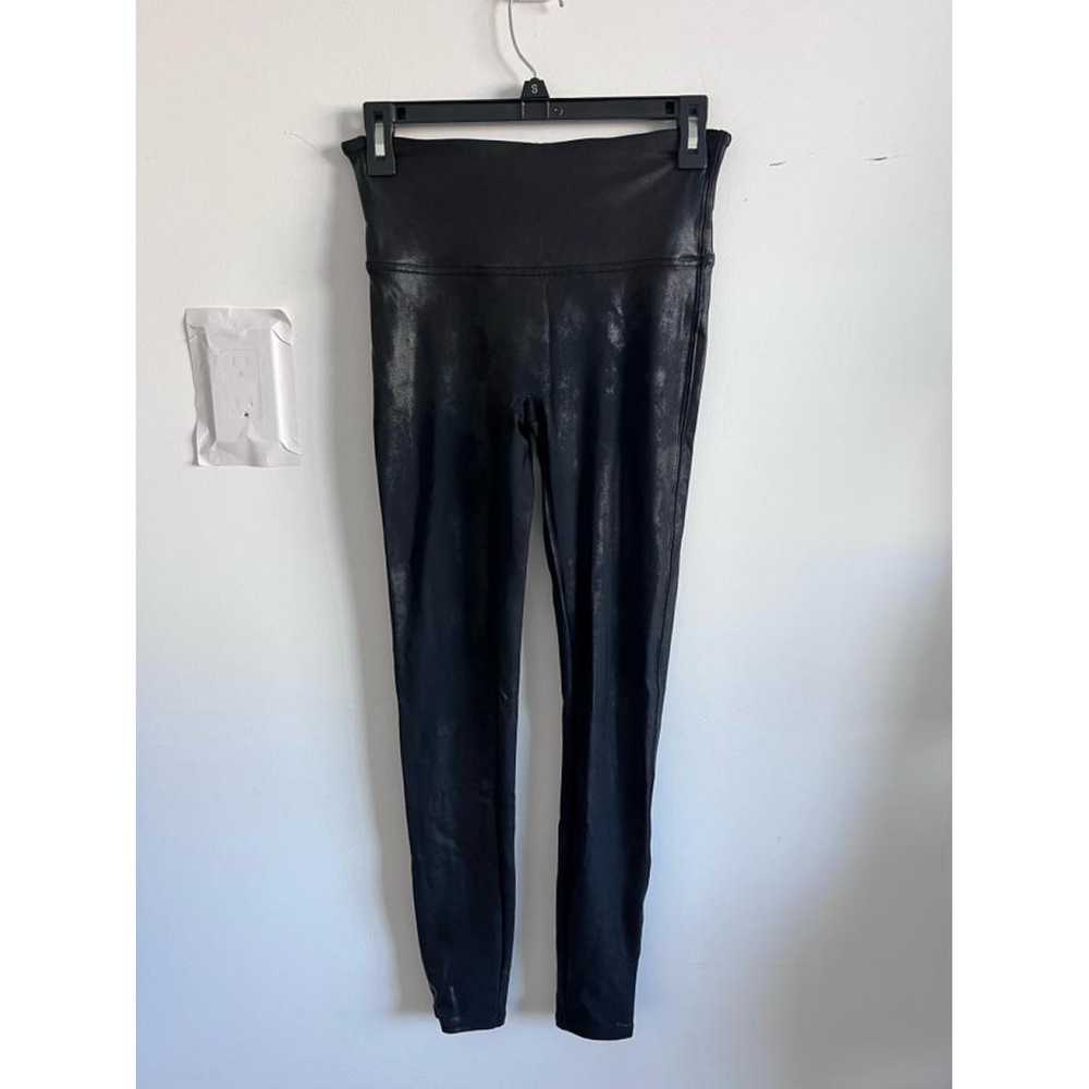 Spanx Vegan leather leggings - image 3