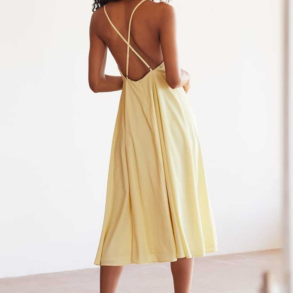 Remember Me Sweetly Light Yellow Sleeveless Midi … - image 10