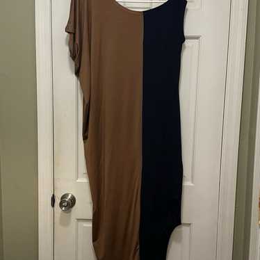 One Sleeve Shoulder Long Dress Sz. S-M - image 1