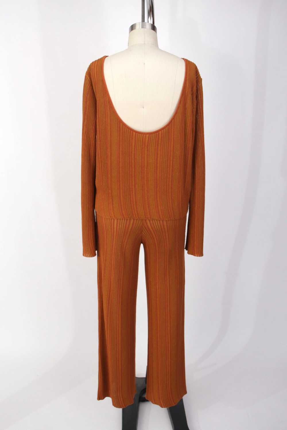 Paloma Wool Pumpkin Spice Striped Pant Set - image 3