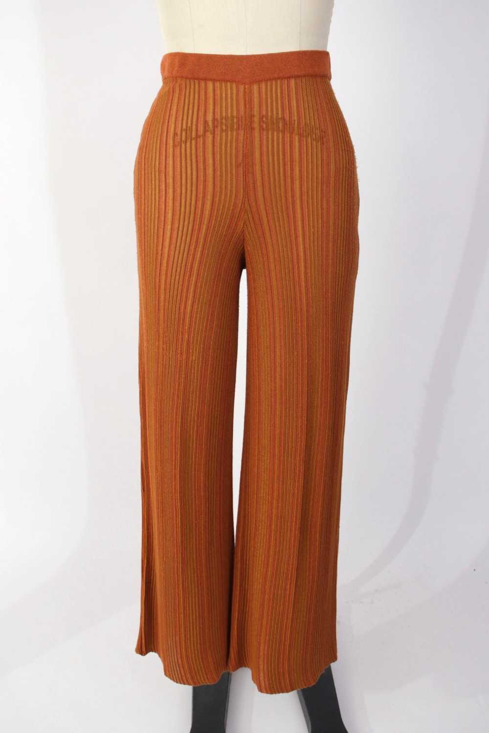 Paloma Wool Pumpkin Spice Striped Pant Set - image 4