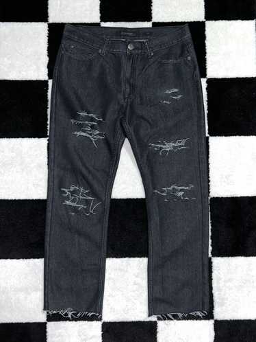 Other Dark Navy Distressed Jeans