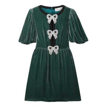 Saloni Velvet mini dress - image 1