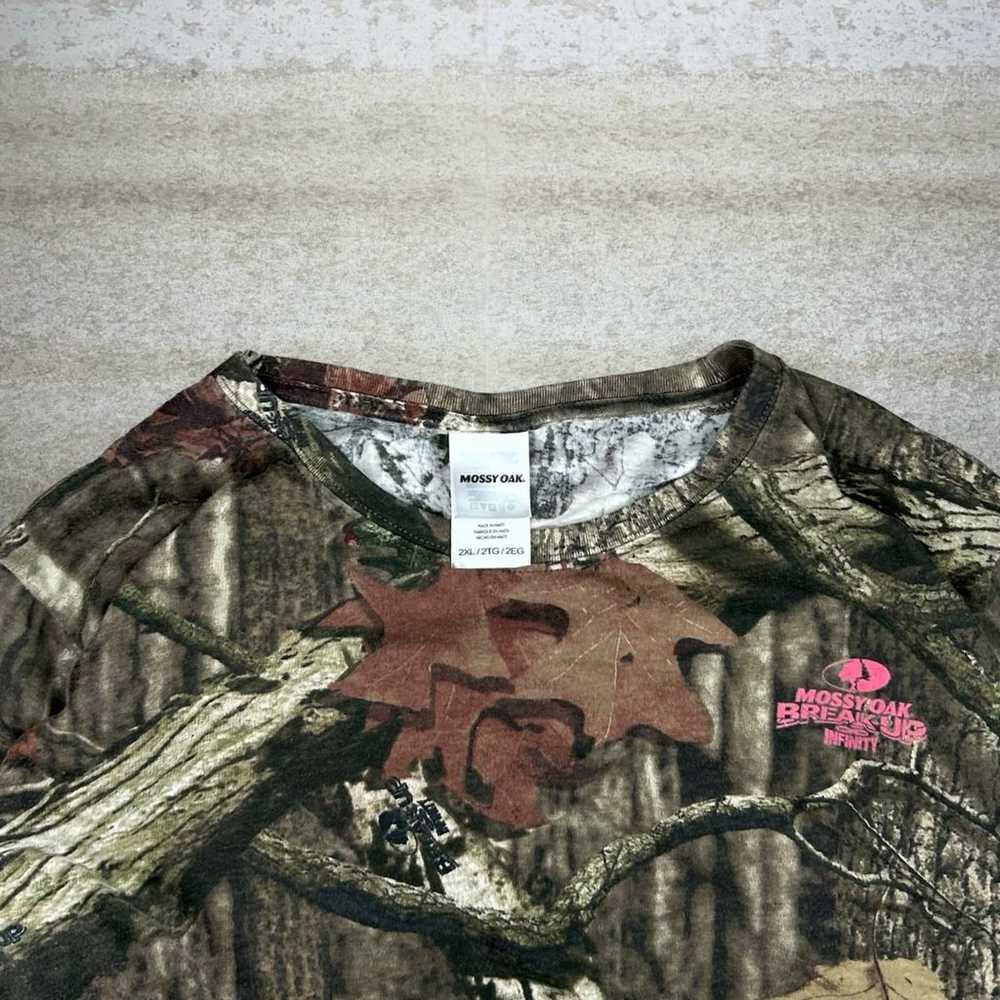 Mossy Oak Hunting Camo Shirt Cotton Long Sleeve W… - image 3