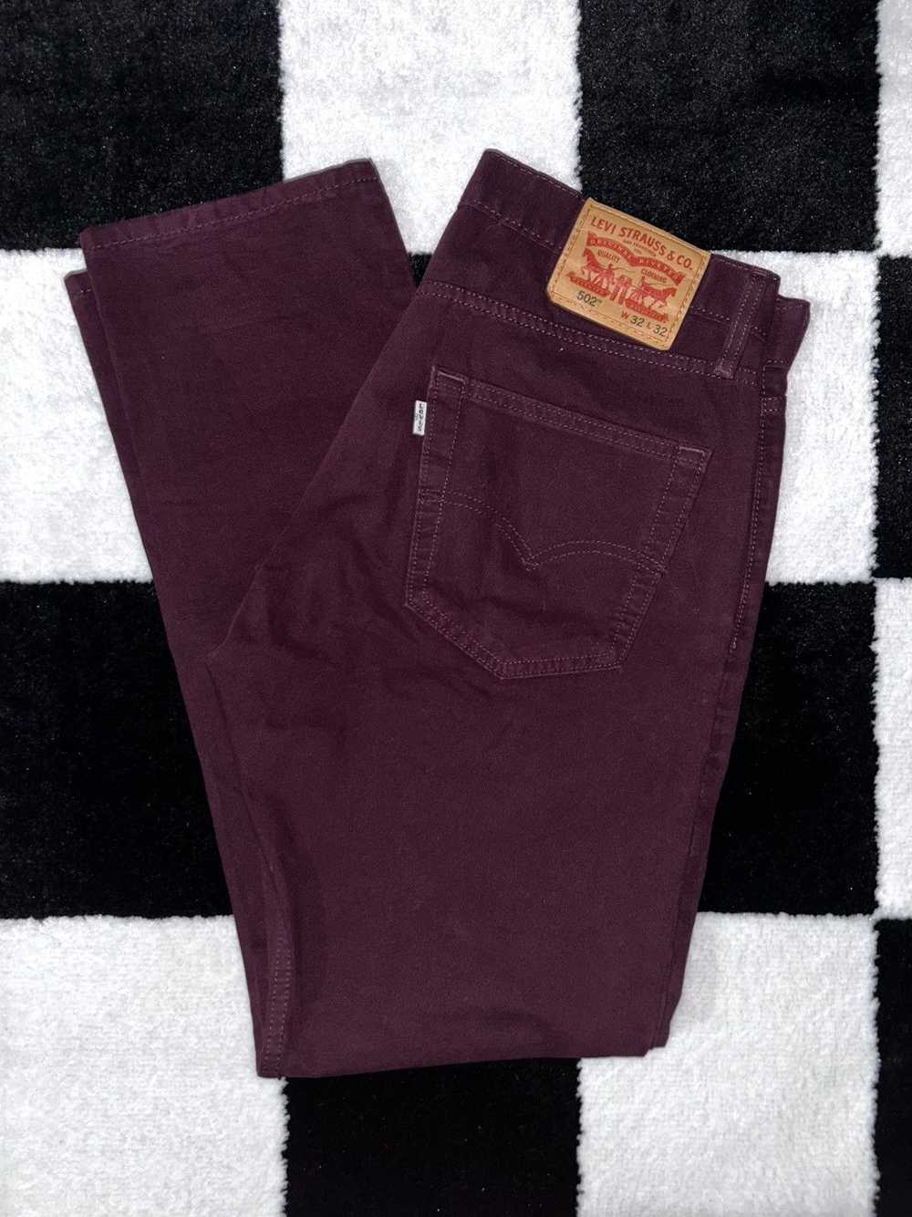 Levi's Levi’s Burgundy Jeans - image 1