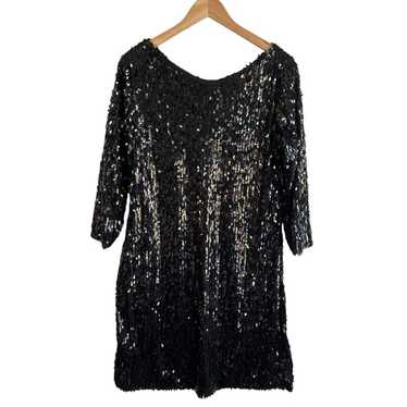 Kami Shade Sequin Dress Black XL Formal Cocktail … - image 1