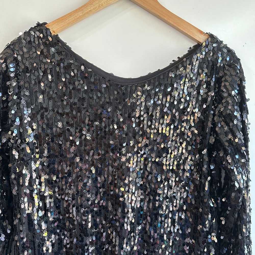 Kami Shade Sequin Dress Black XL Formal Cocktail … - image 4