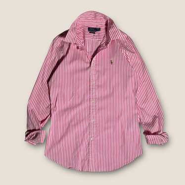 【Multi Pony】Polo Ralph Lauren Slim Stretch Pink W… - image 1