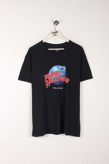 90's Planet Hollywood Graphic T-Shirt Large