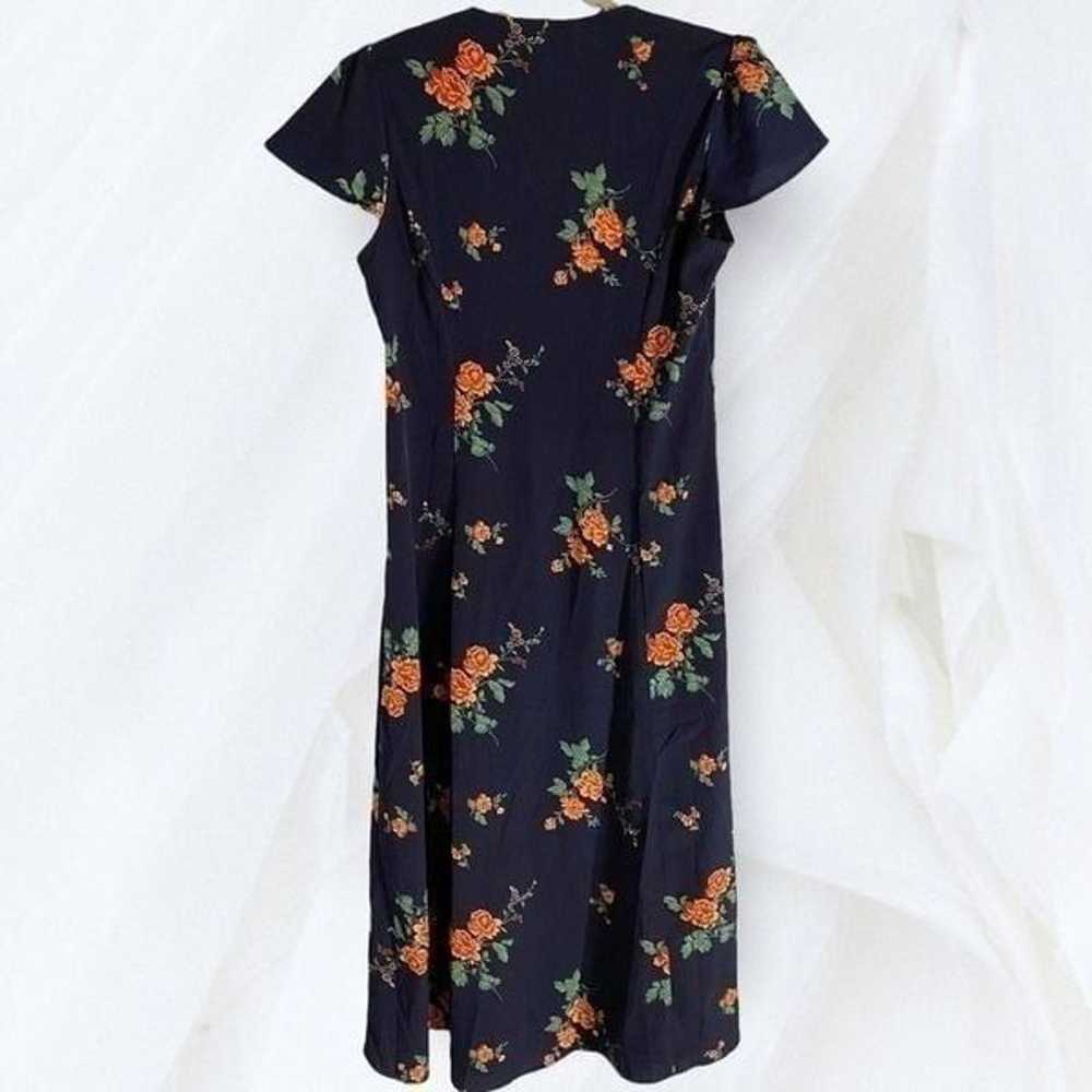 Molly + Miley (S) Navy Floral Dress - image 6