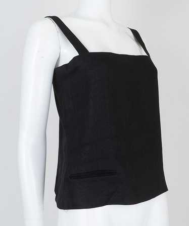 Vintage Bill Blass Linen Tank Top