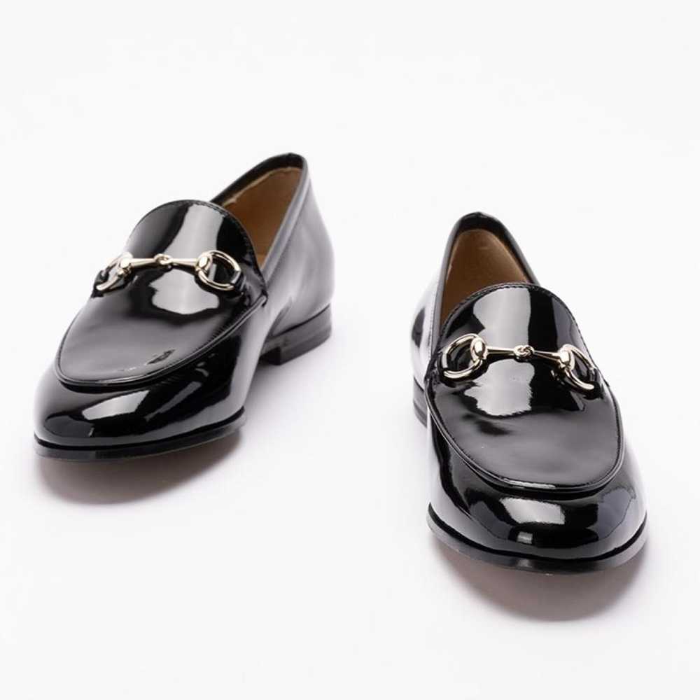 Gucci Jordaan leather flats - image 2