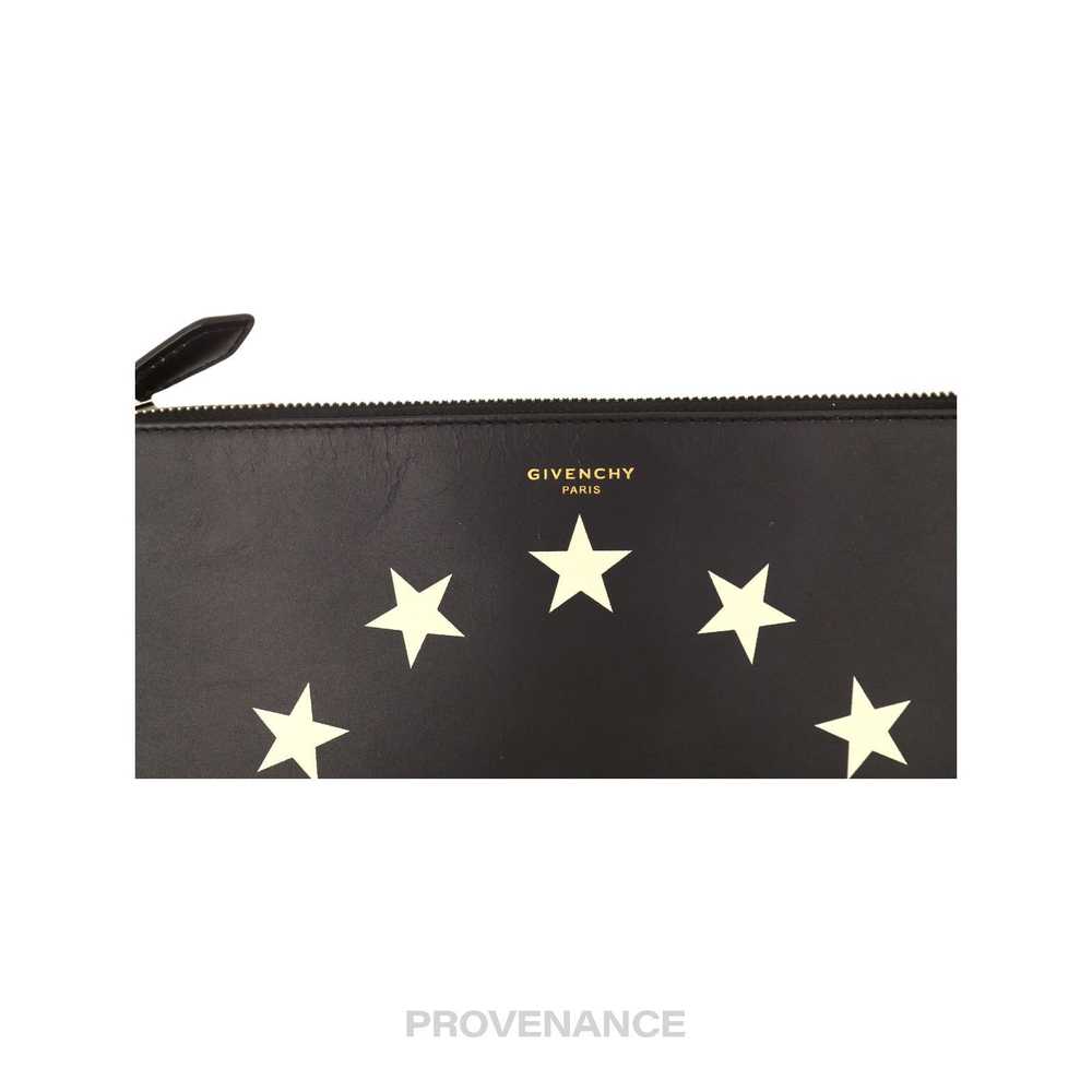 Givenchy 🔴 Givenchy Star Zip Pochette Jour - Bla… - image 7