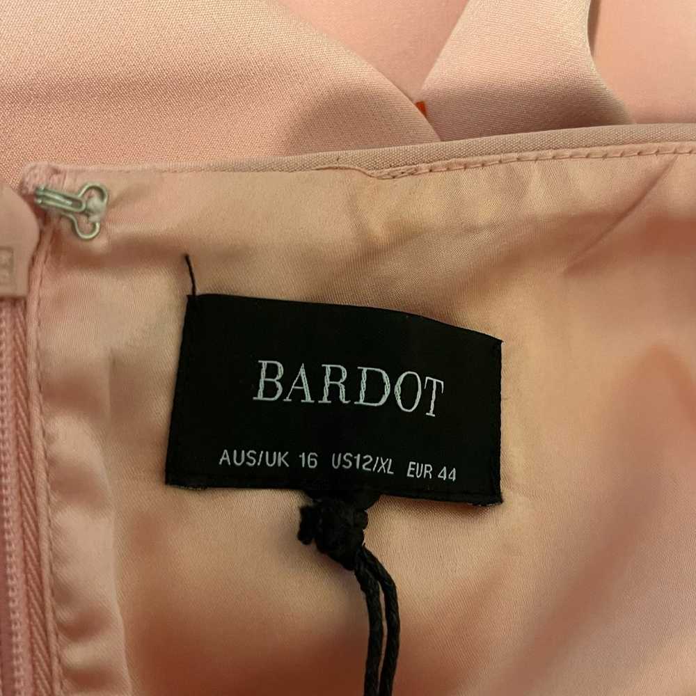 Bardot Womens size 12 XL dress pink circular hem … - image 5