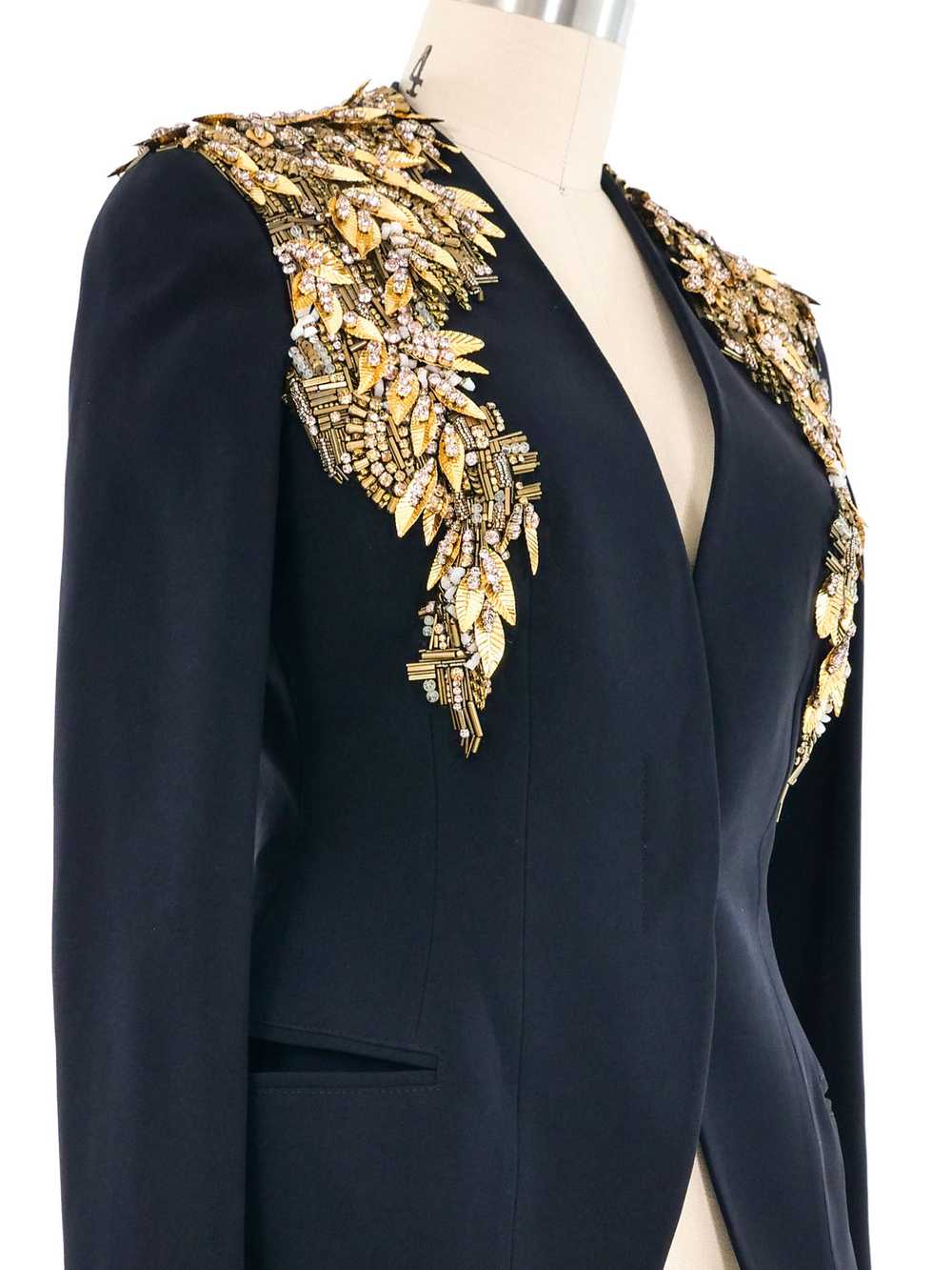 2013 Alexander McQueen Embellished Blazer - image 3