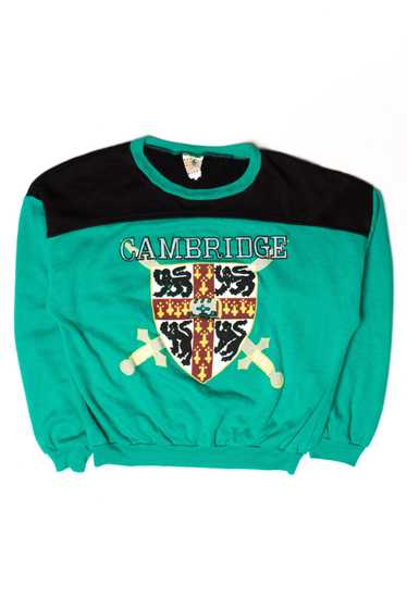 Vintage Cambridge Shield Sweatshirt (1980s)