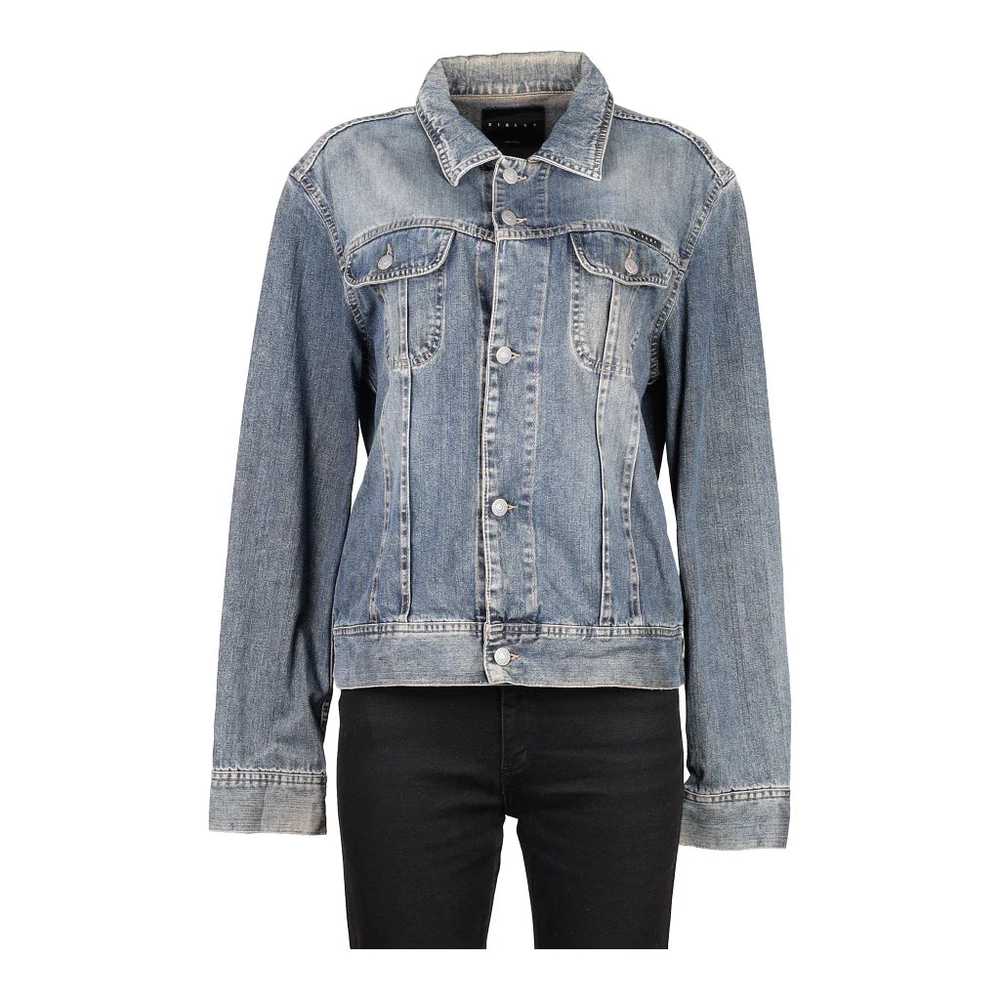 Sisley Denim Jacket - XL Blue Cotton - image 1