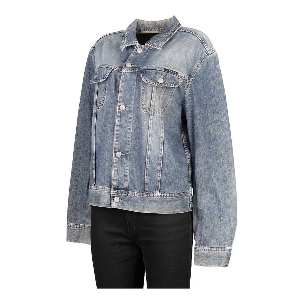 Sisley Denim Jacket - XL Blue Cotton - image 2