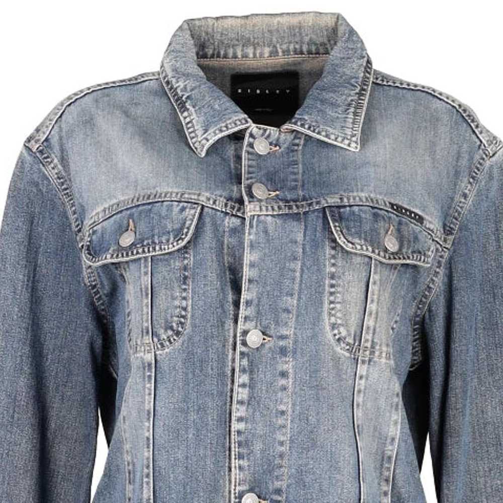 Sisley Denim Jacket - XL Blue Cotton - image 4